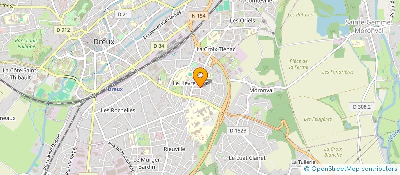 localisation de l'entreprise MONSIEUR ABDOULAYE DIENG à DREUX