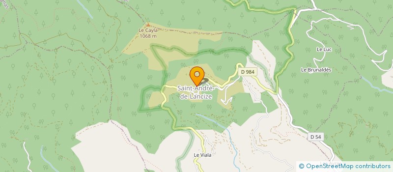 localisation de l'entreprise MONSIEUR ABDOULAYE DIENG  SAINT-ANDRE-DE-LANCIZE