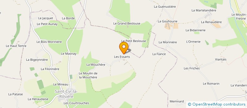 localisation de l'entreprise MONSIEUR ABDOULAYE DIOUF à SAINT-CYR-LA-ROSIERE