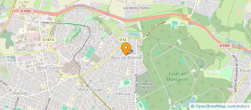 localisation de l'entreprise MONSIEUR ABDOULAYE DJOGO BARRY  LE HAVRE