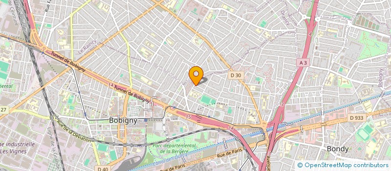 localisation de l'entreprise MONSIEUR ABDOULAYE DOUMBIA  BOBIGNY