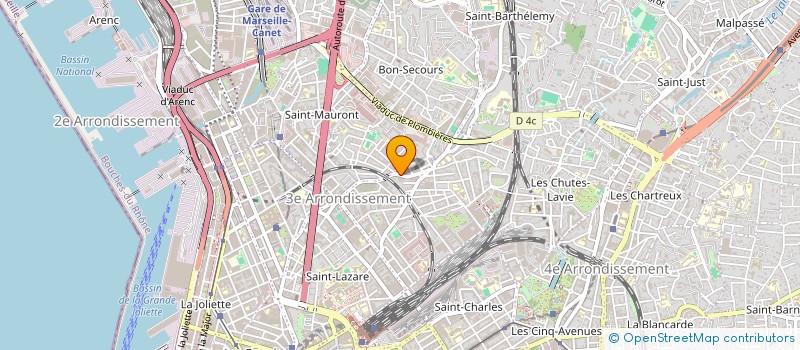 localisation de l'entreprise MONSIEUR ABDOULAYE DRAME à MARSEILLE