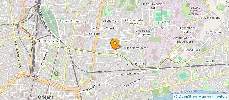 localisation de l'entreprise MONSIEUR ABDOULAYE DRAME à ORLEANS