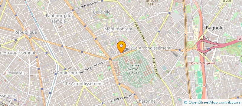 localisation de l'entreprise MONSIEUR ABDOULAYE DRAME à PARIS
