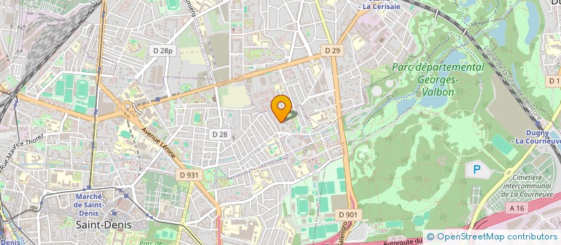 localisation de l'entreprise MONSIEUR ABDOULAYE FALL à SAINT DENIS
