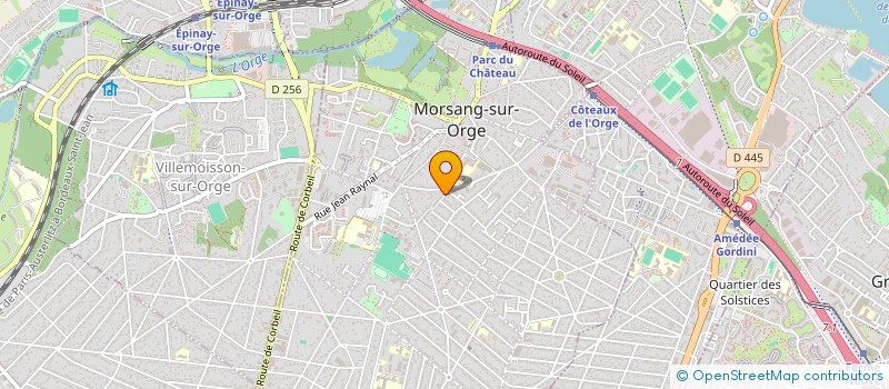 localisation de l'entreprise MONSIEUR ABDOULAYE FALL à MORSANG-SUR-ORGE