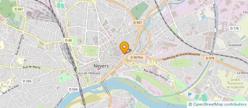 localisation de l'entreprise MONSIEUR ABDOULAYE FOFANA à NEVERS