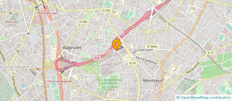 localisation de l'entreprise MONSIEUR ABDOULAYE FOFANA à MONTREUIL
