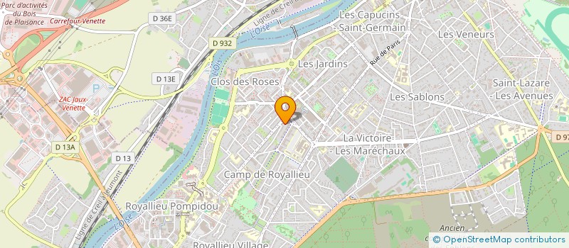 localisation de l'entreprise MONSIEUR ABDOULAYE GADIO à COMPIEGNE
