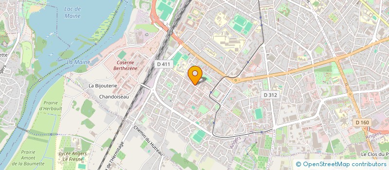 localisation de l'entreprise MONSIEUR ABDOULAYE GASSAMA à ANGERS