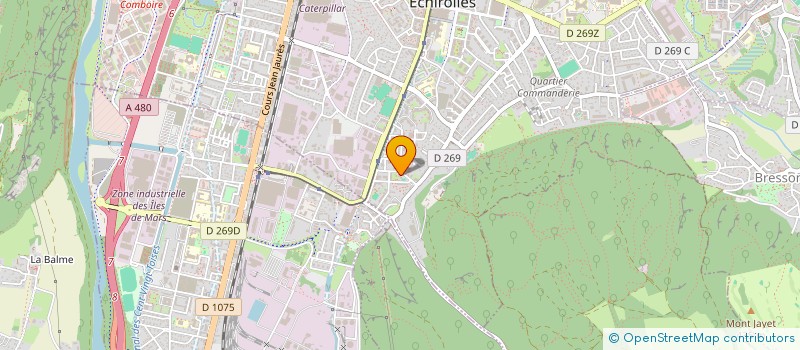 localisation de l'entreprise MONSIEUR ABDOULAYE GASSAMA à ECHIROLLES