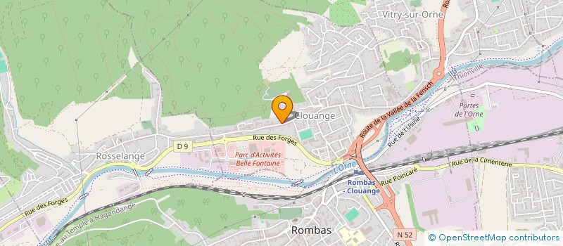 localisation de l'entreprise MONSIEUR ABDOULAYE GAYE  CLOUANGE