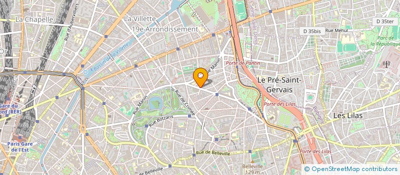 localisation de l'entreprise MONSIEUR ABDOULAYE GUEYE  PARIS