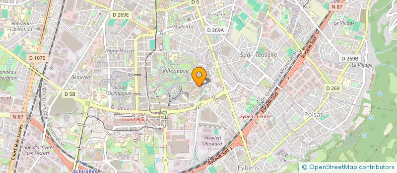 localisation de l'entreprise MONSIEUR ABDOULAYE HAIDARA  GRENOBLE