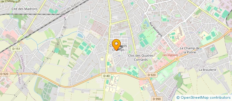 localisation de l'entreprise MONSIEUR ABDOULAYE KARAMOKO à CHATEAUROUX