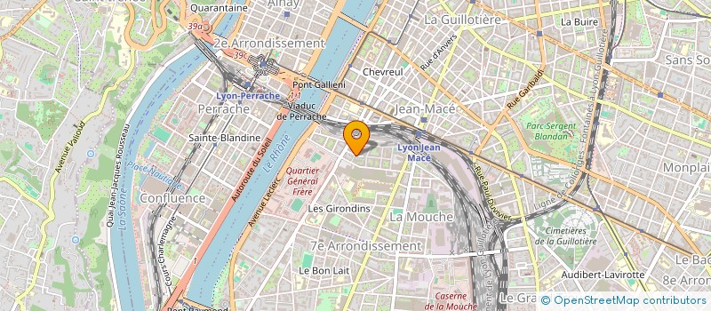 localisation de l'entreprise MONSIEUR ABDOULAYE KEBE  LYON