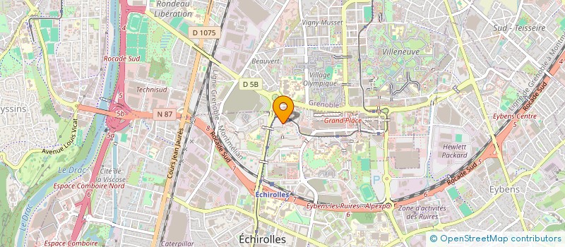 localisation de l'entreprise MONSIEUR ABDOULAYE KEITA à ECHIROLLES