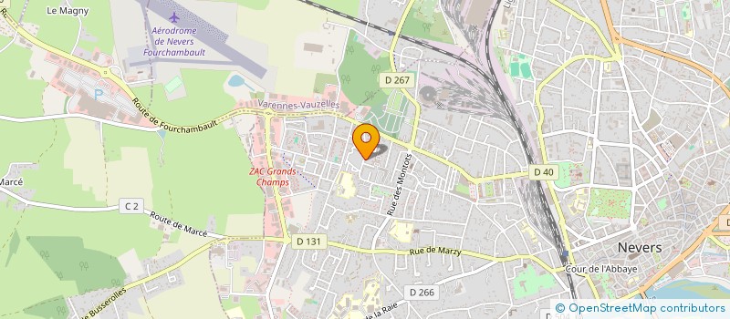 localisation de l'entreprise MONSIEUR ABDOULAYE KEITA à NEVERS