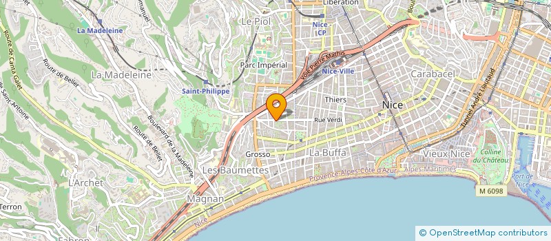 localisation de l'entreprise MONSIEUR ABDOULAYE KONATE  NICE