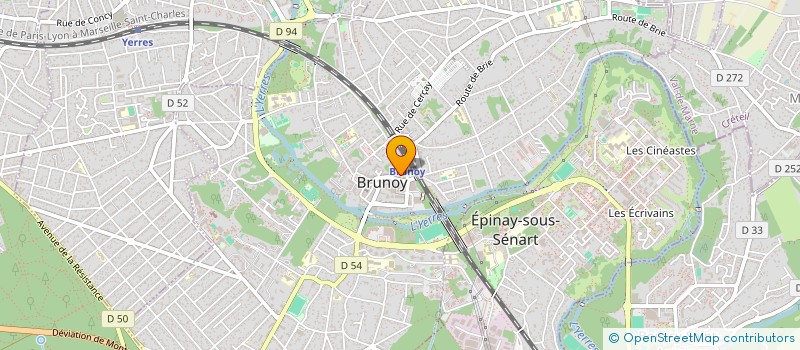 localisation de l'entreprise MONSIEUR ABDOULAYE KONE à BRUNOY