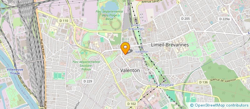 localisation de l'entreprise MONSIEUR ABDOULAYE KONTE  VALENTON