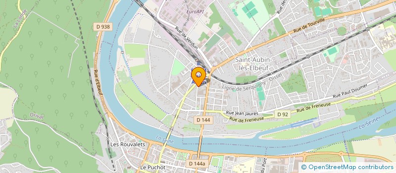 localisation de l'entreprise MONSIEUR ABDOULAYE KONTE  SAINT-AUBIN-LES-ELBEUF