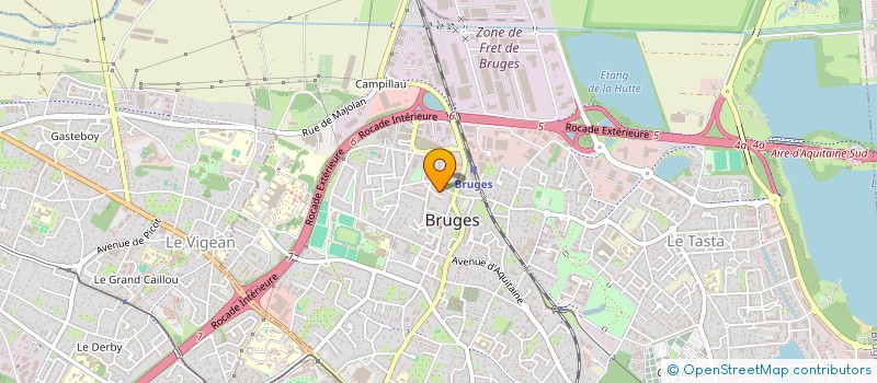 localisation de l'entreprise MONSIEUR ABDOULAYE KOUMBASSA  BRUGES