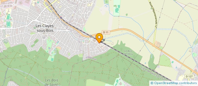 localisation de l'entreprise MONSIEUR ABDOULAYE LY  VILLEPREUX