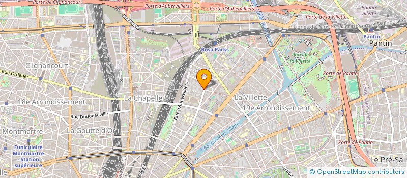 localisation de l'entreprise MONSIEUR ABDOULAYE M'BAYE  PARIS