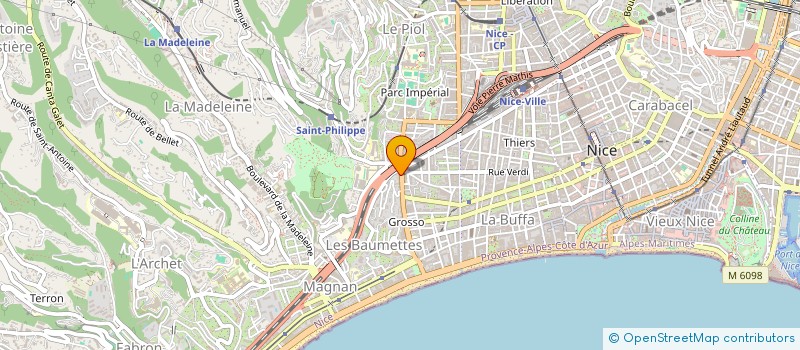 localisation de l'entreprise MONSIEUR ABDOULAYE MAIGA à NICE