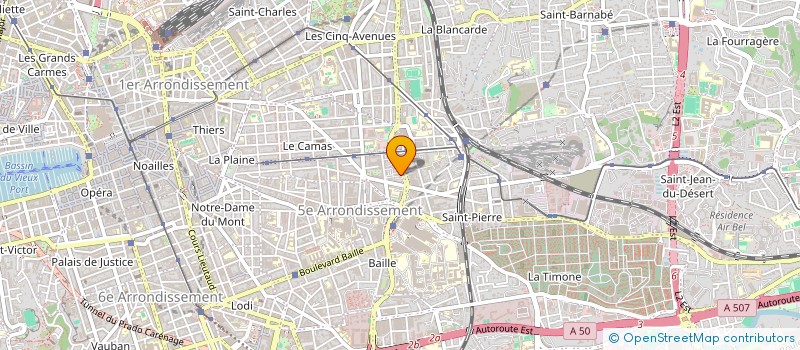 localisation de l'entreprise MONSIEUR ABDOULAYE NABE  MARSEILLE