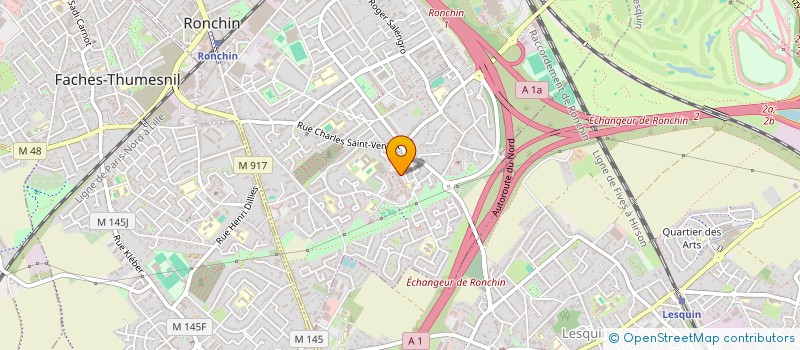 localisation de l'entreprise MONSIEUR ABDOULAYE NIANG  RONCHIN