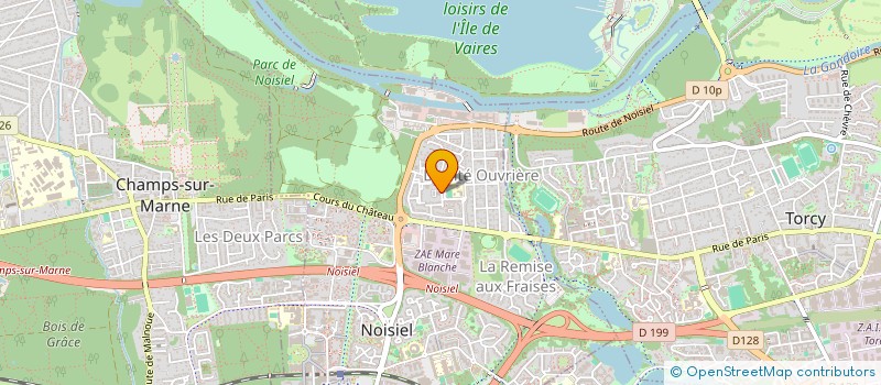 localisation de l'entreprise MONSIEUR ABDOULAYE NIANG  NOISIEL