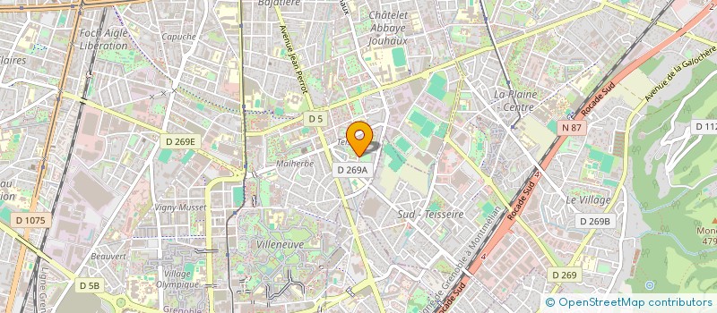 localisation de l'entreprise MONSIEUR ABDOULAYE SACKO à GRENOBLE