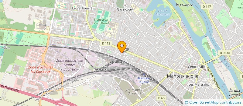 localisation de l'entreprise MONSIEUR ABDOULAYE SACKO  MANTES-LA-JOLIE