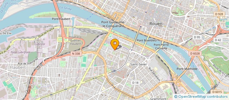 localisation de l'entreprise MONSIEUR ABDOULAYE SALL  ROUEN