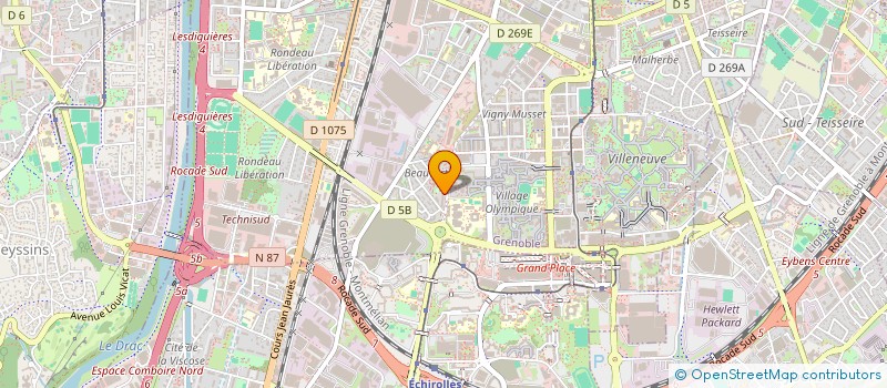 localisation de l'entreprise MONSIEUR ABDOULAYE SOUMAH  GRENOBLE