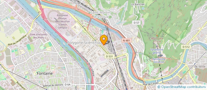 localisation de l'entreprise MONSIEUR ABDOULAYE SOUMAH  GRENOBLE