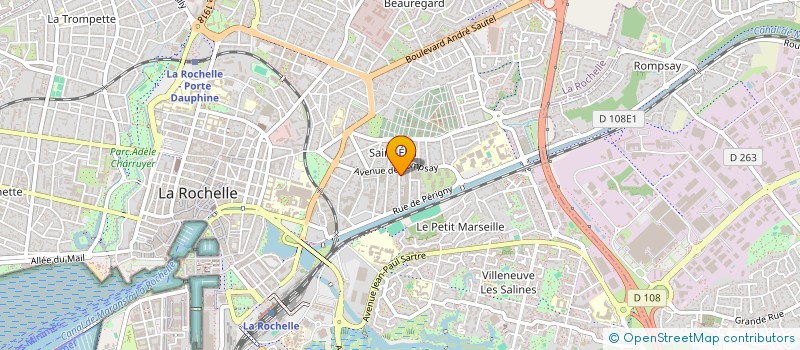 localisation de l'entreprise MONSIEUR ABDOULAYE SOUMAH  LA ROCHELLE