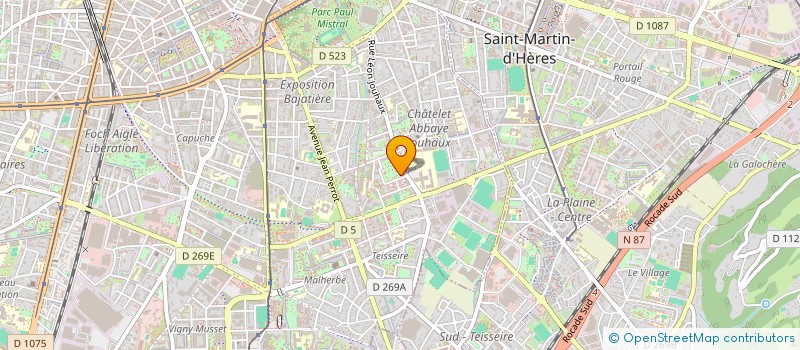 localisation de l'entreprise MONSIEUR ABDOULAYE SOUMAH DIABY  GRENOBLE