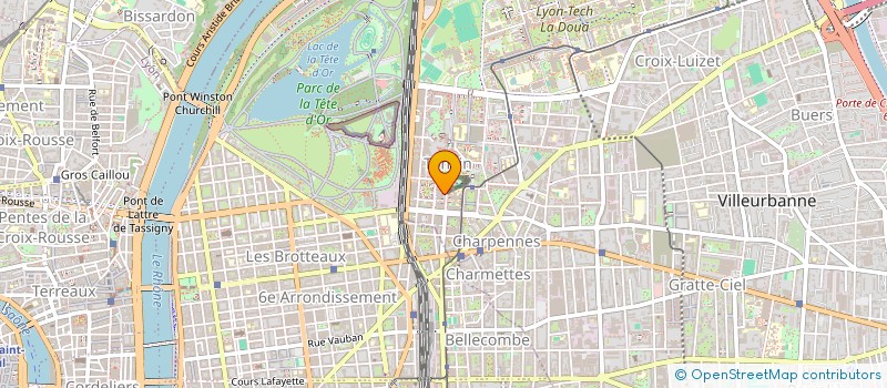 localisation de l'entreprise MONSIEUR ABDOULAYE SOUMARE  VILLEURBANNE