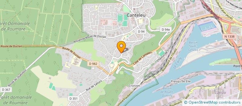 localisation de l'entreprise MONSIEUR ABDOULAYE SOUMARE à CANTELEU