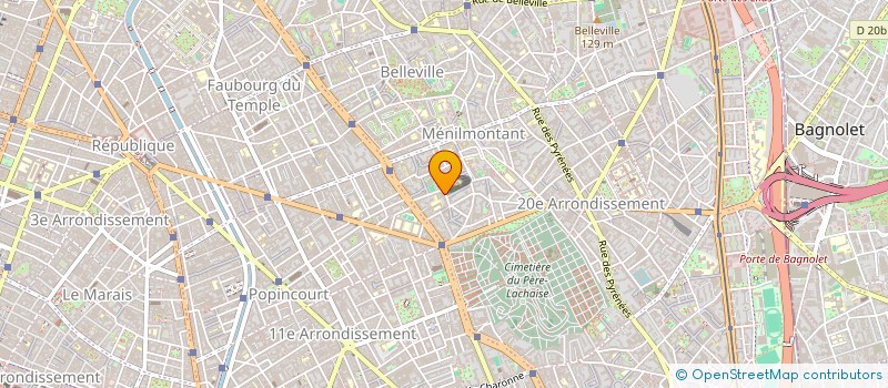 localisation de l'entreprise MONSIEUR ABDOULAYE SOW  PARIS