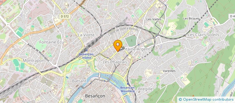 localisation de l'entreprise MONSIEUR ABDOULAYE SOW à BESANCON