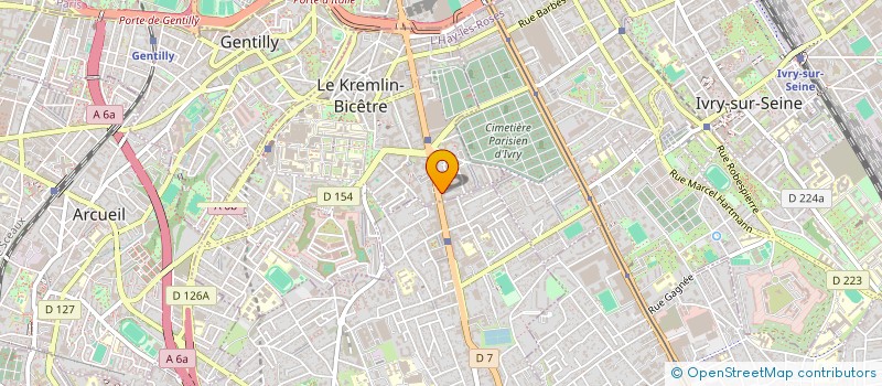 localisation de l'entreprise MONSIEUR ABDOULAYE SY à LE KREMLIN-BICETRE