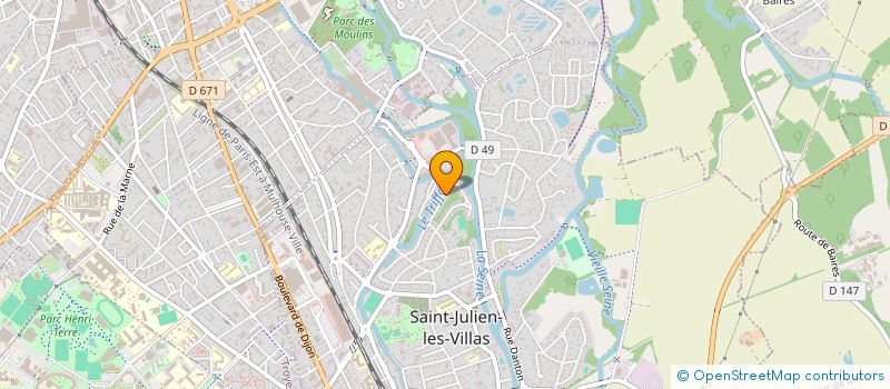 localisation de l'entreprise MONSIEUR ABDOULAYE SY  SAINT-JULIEN-LES-VILLAS