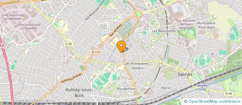 localisation de l'entreprise MONSIEUR ABDOULAYE SYLLA à SEVRAN