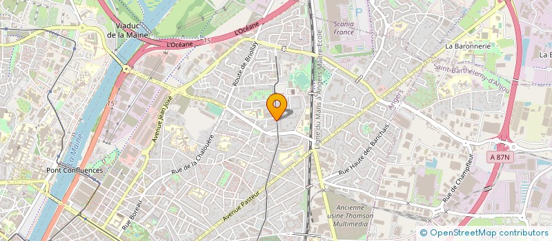 localisation de l'entreprise MONSIEUR ABDOULAYE SYLLA à ANGERS