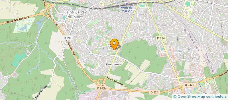 localisation de l'entreprise MONSIEUR ABDOULAYE TAMBADOU  SAINT-PIERRE-DU-MONT