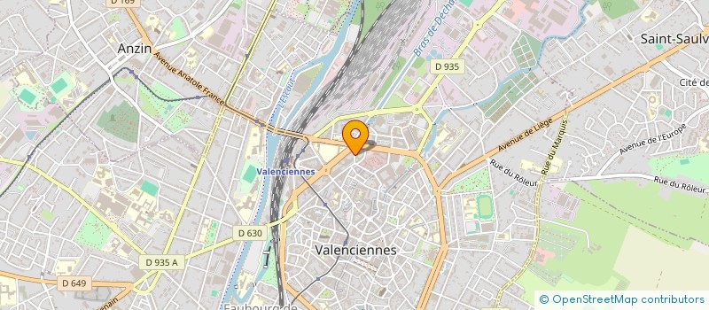 localisation de l'entreprise MONSIEUR ABDOULAYE THEOPHILE NEKAR  VALENCIENNES